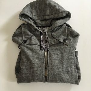 L.A.M.B. Gwen Stefani Gray Hoodie Jacket